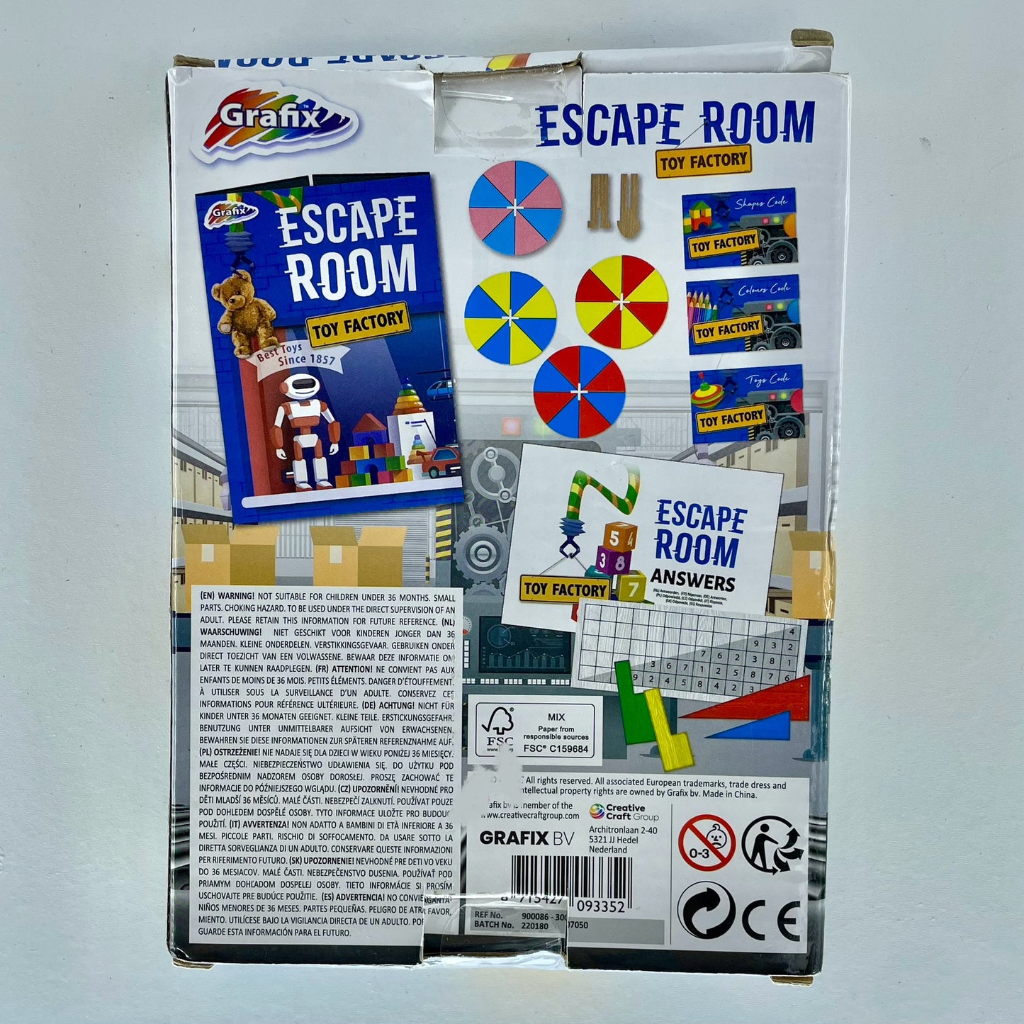 Juego de Mesa Escape Room